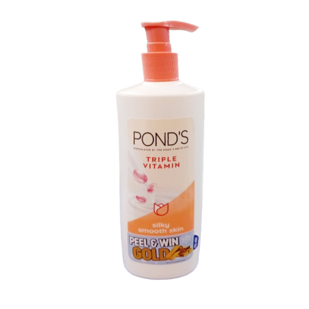 PONDS LOTION MOISTURISING TRIPLE VITAMIN 400 ML
