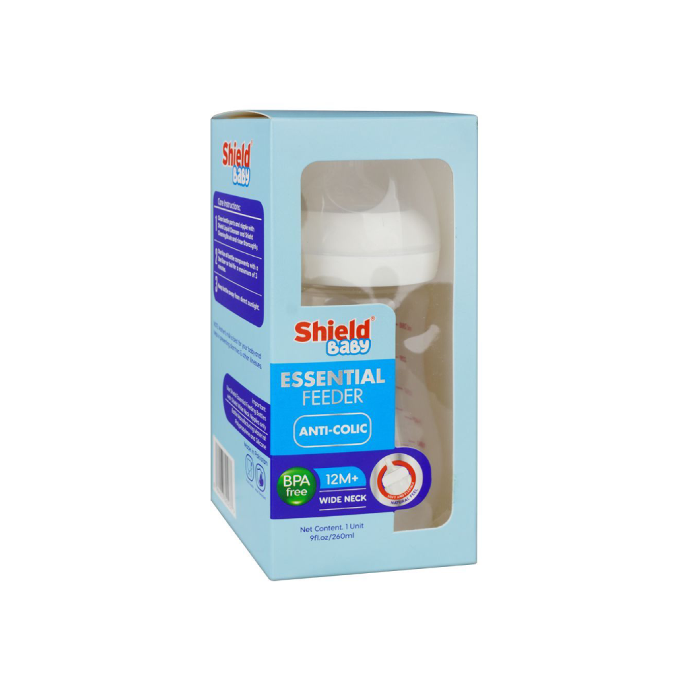 SHIELD FEEDER WIDE NECK ESSENTIAL 260 ML