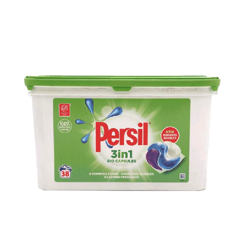 PERSIL WASHING CAPSULE BIO GREEN 3IN1 38PC 1026 GM
