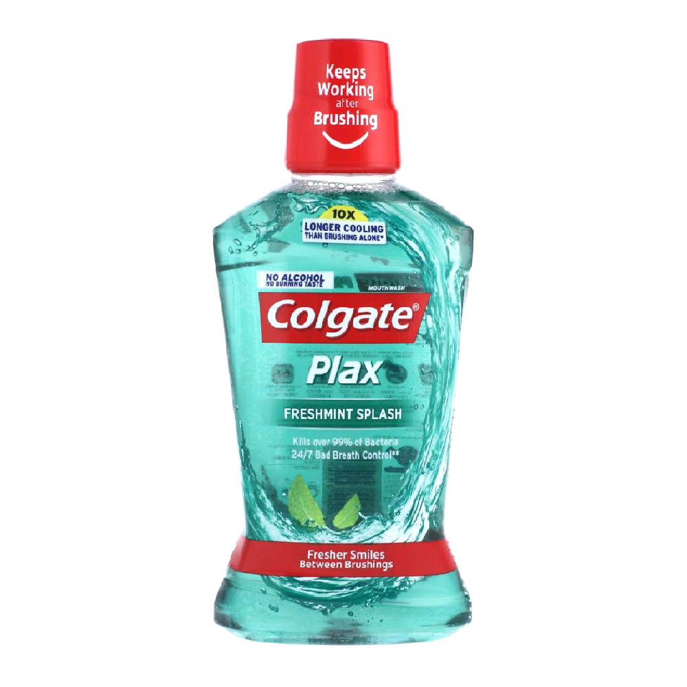 COLGATE PLAX MOUTH WASH FRESHMINT SPLASH 500 ML