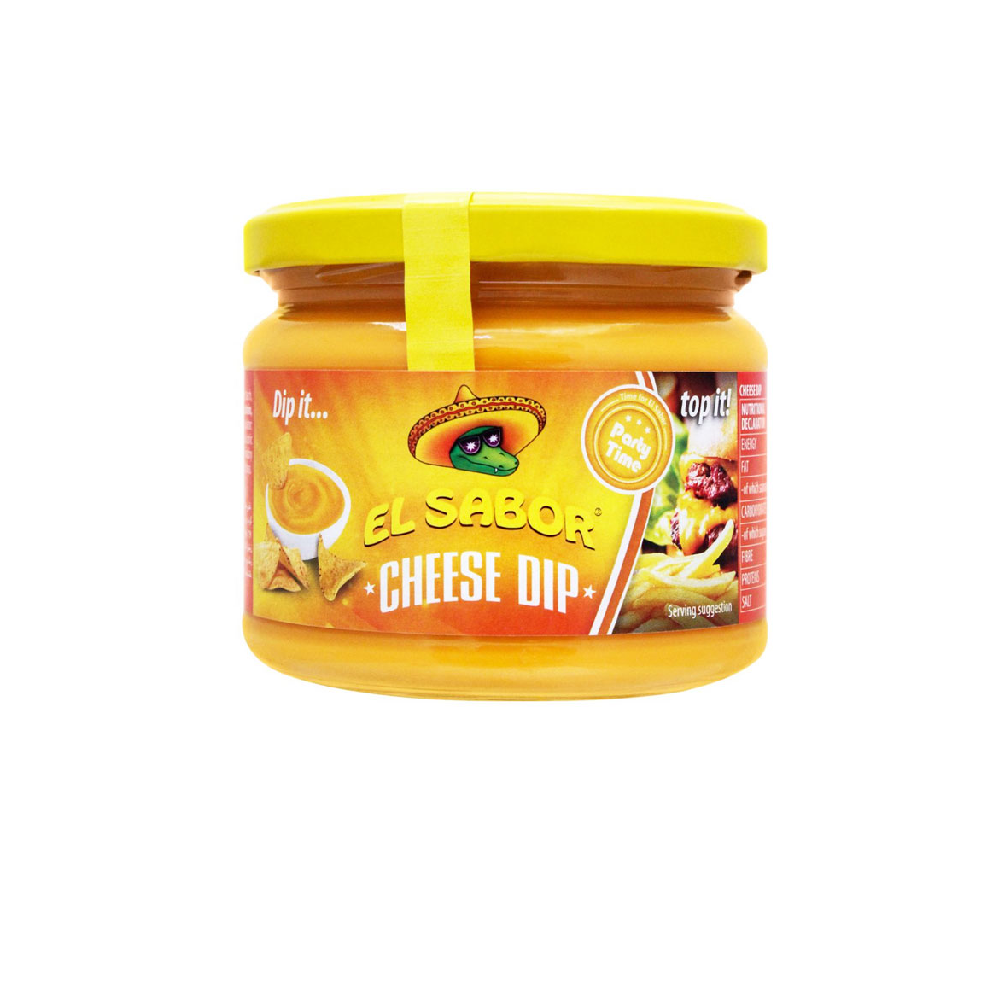 EL SABOR SAUCE CHEESE DIP 300 GM