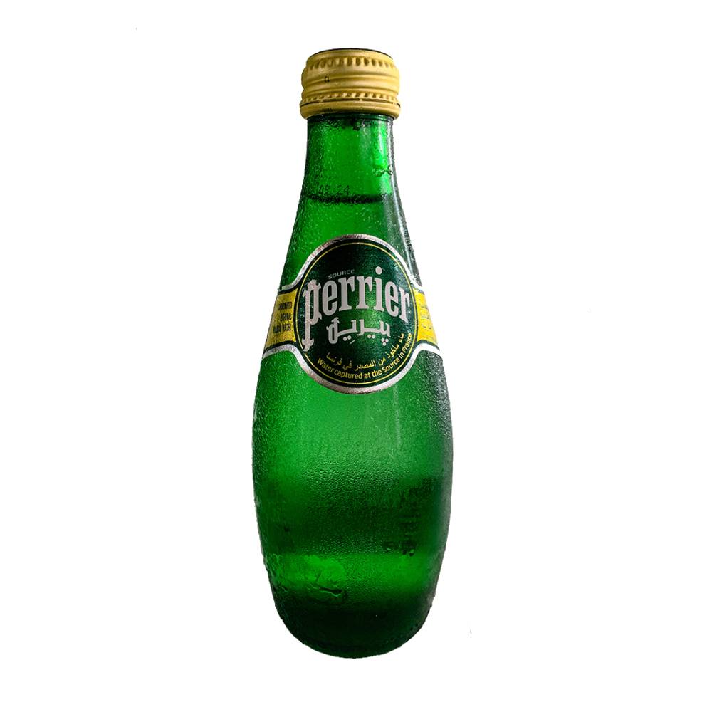 PERRIER WATER GLASS BOTTLE 330 ML