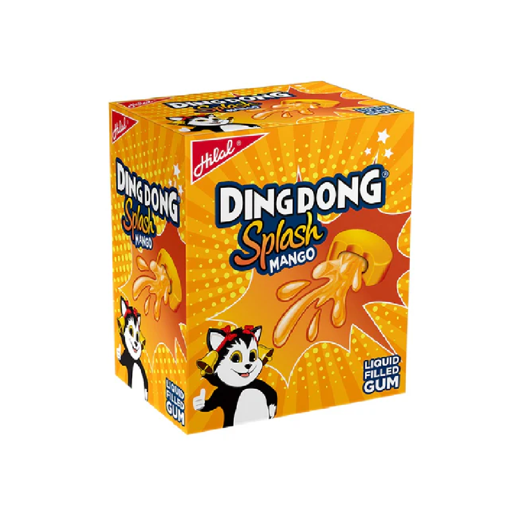 HILAL DINGDONG SPLASH MANGO GUM 24PCS