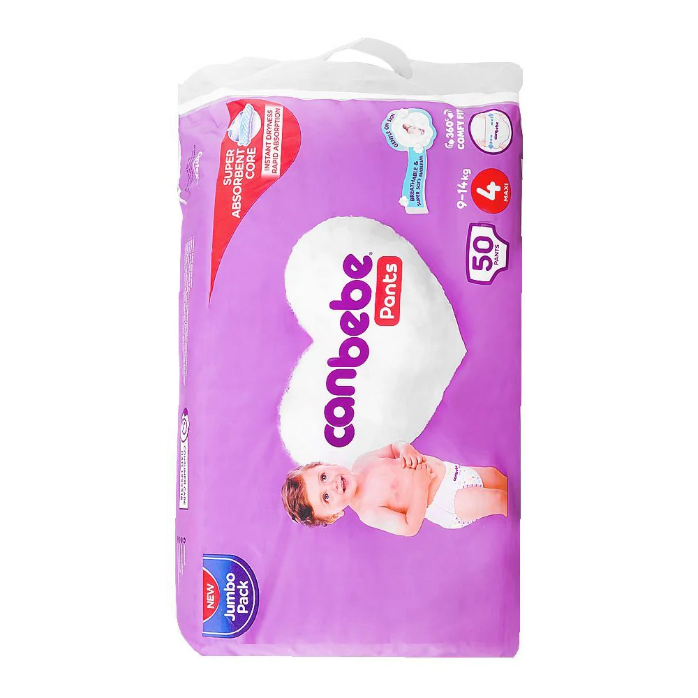 CANBEBE PANTS JUMBO MAXI NO.4 50 PC