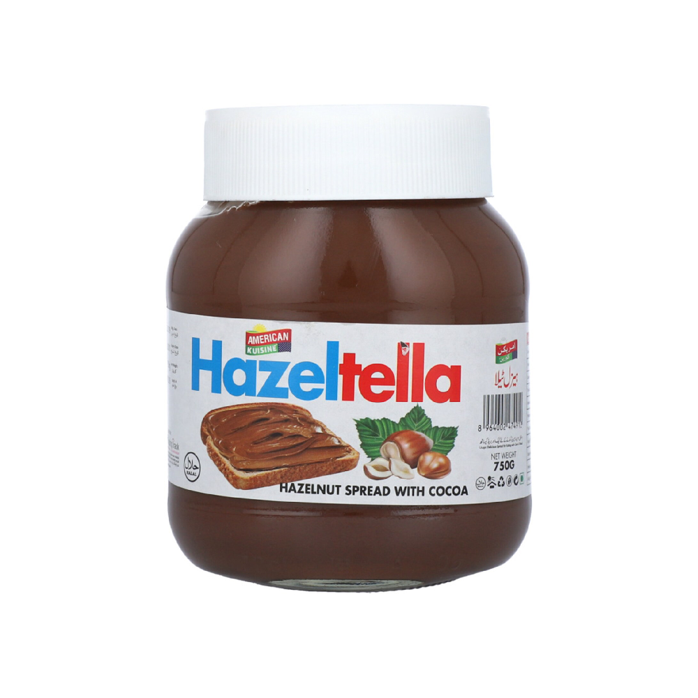 AMERICAN KUISINE HAZELTELLA 750GM
