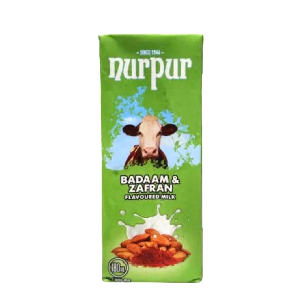 NURPUR BADAAM ZAFRAN MILK 180 ML