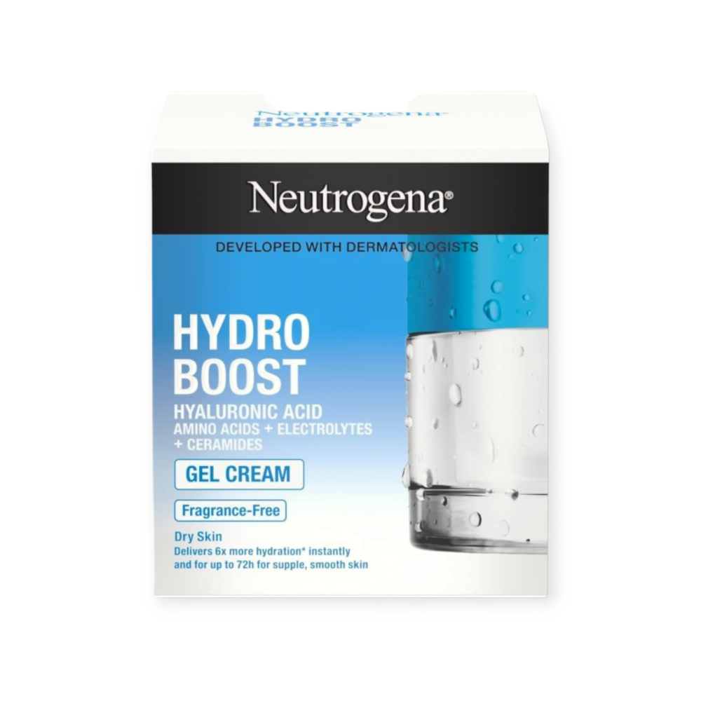 NEUTROGENA HYDRO BOOST GEL CREAM MOISTURISER 50ML