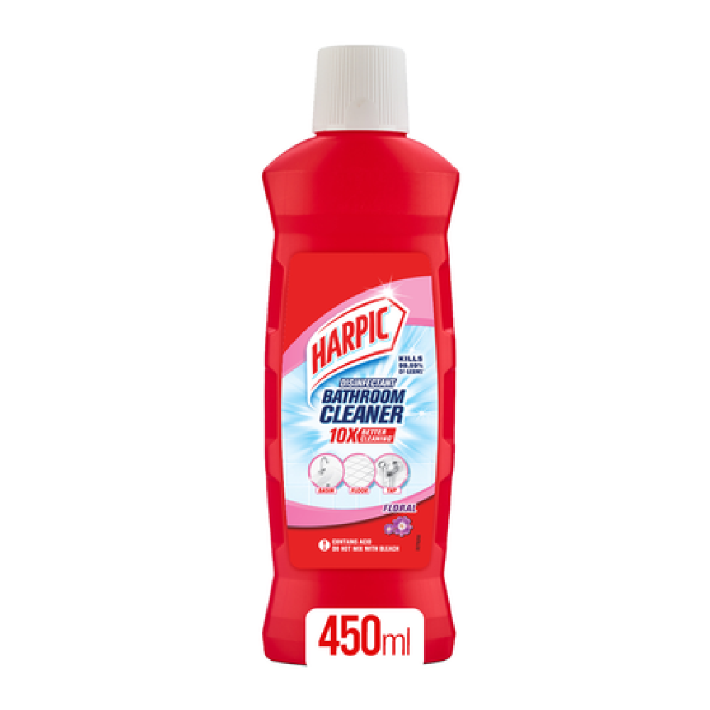 HARPIC BATHROOM CLEANER FLORAL 450 ML