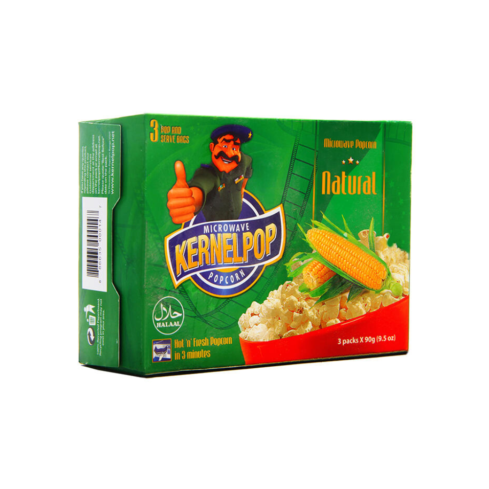 KERNEL POPCORN NATURAL 270 GM