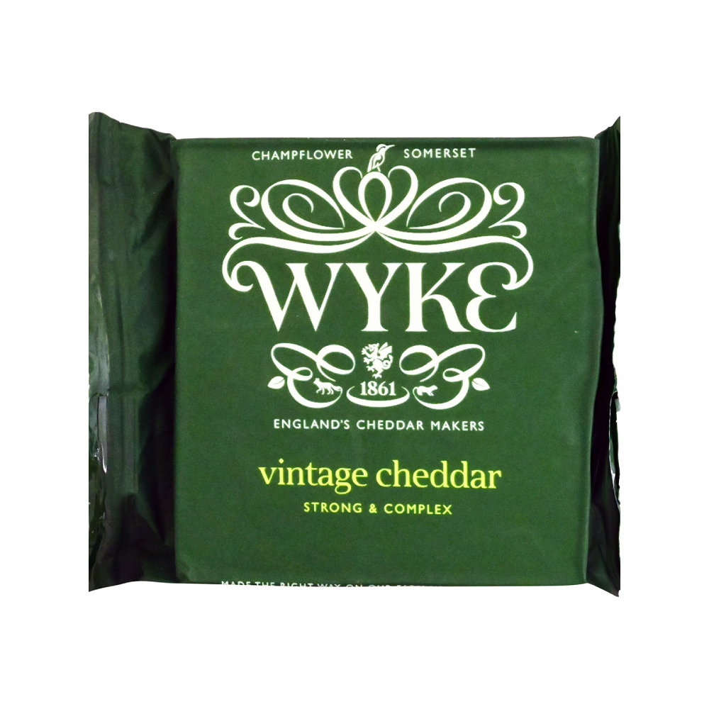 WYKE FARMS VINTAGE RESERVE CHEDDAR CHEESE 200 GM