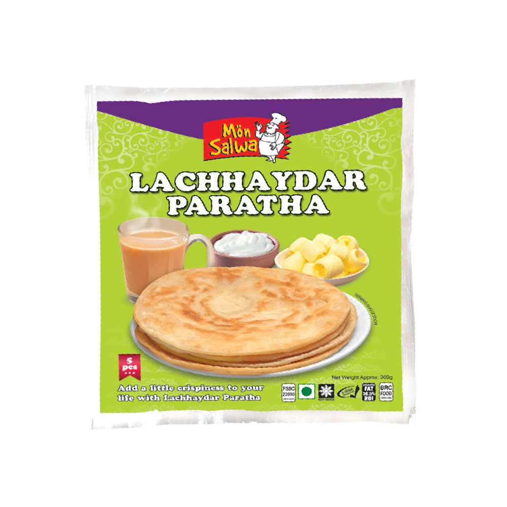 MANO SALWA LACHCHAYDAR PARATHA PACK 5 PCS