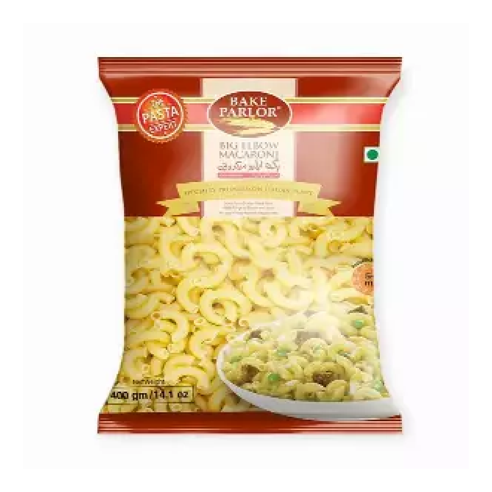 BAKE PARLOR BIG ELBOW MACARONI POUCH 400 GM