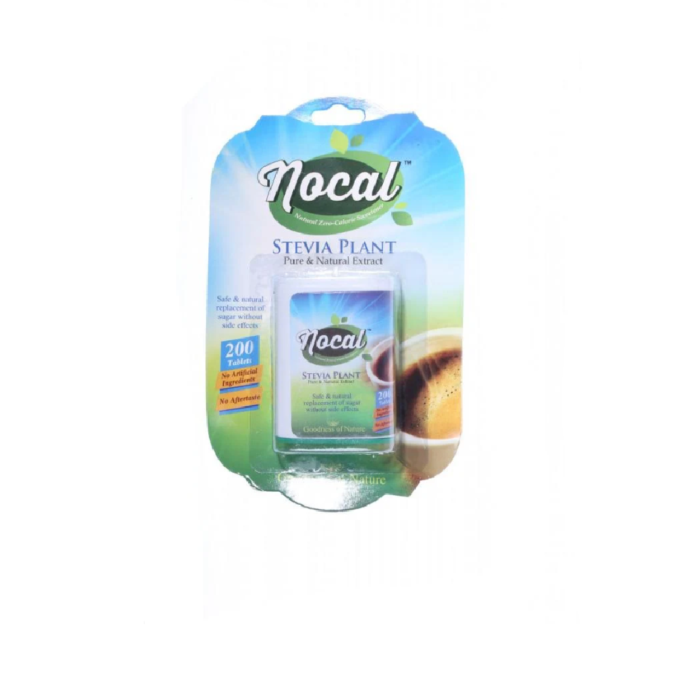 NOCAL SWEETNER TABLET STEVIA PLANT 200S