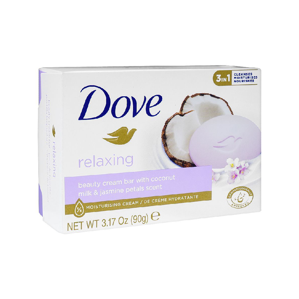 DOVE SOAP RELAXING COCONUT MILK 3IN1 90 GM