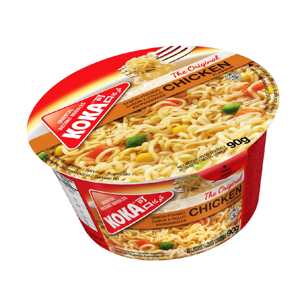 KOKA INSTANT NOOLDES CHICKEN FLAVOUR 90 GM