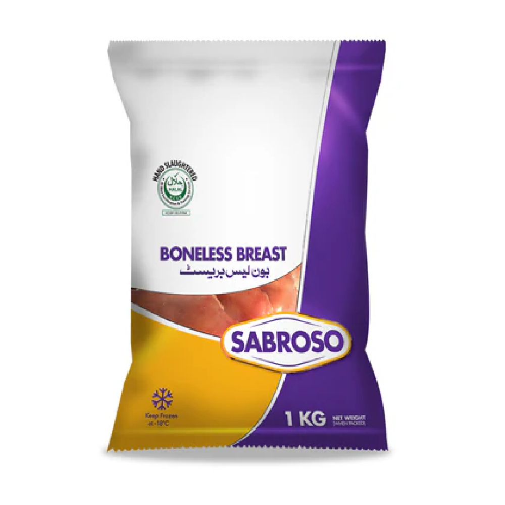 SABROSO BONELESS BREAST 1 KG