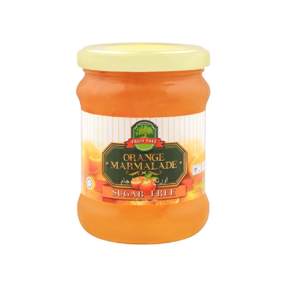 FRUIT TREE JAM ORANGE MARMALADE SUGAR FREE 270 GM