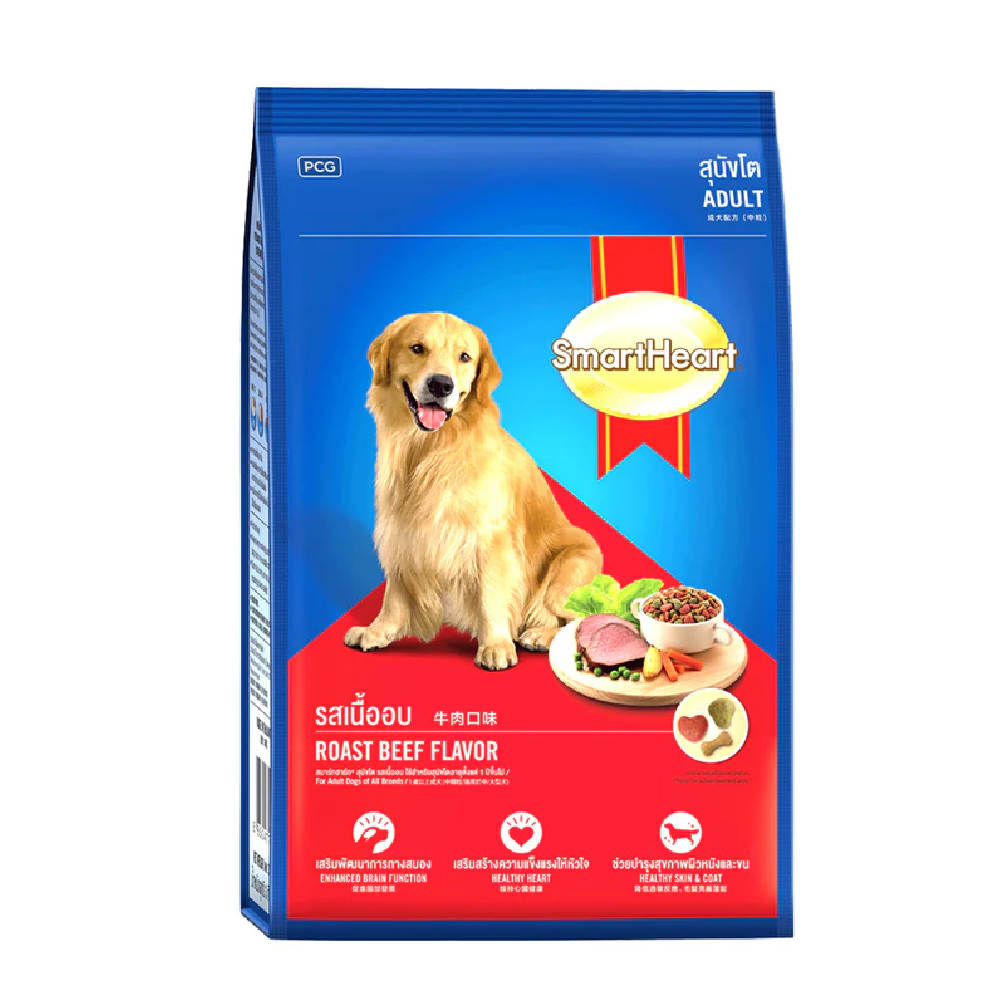 SMART HEART DOG FOOD ADULT ROAST BEEF 3 KG