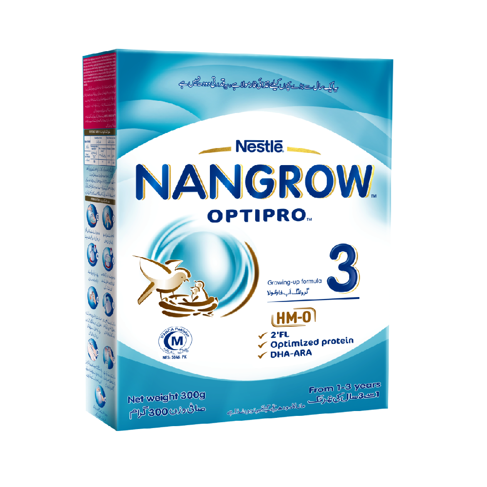 NESTLE MILK POWDER NANGROW 3 OPTIPRO 300 GM