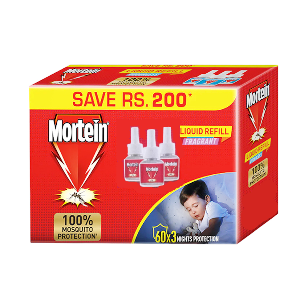 MORTEIN LIQUID FRAGRANT 360 REACH 3PC REFILL JAMBO PACK
