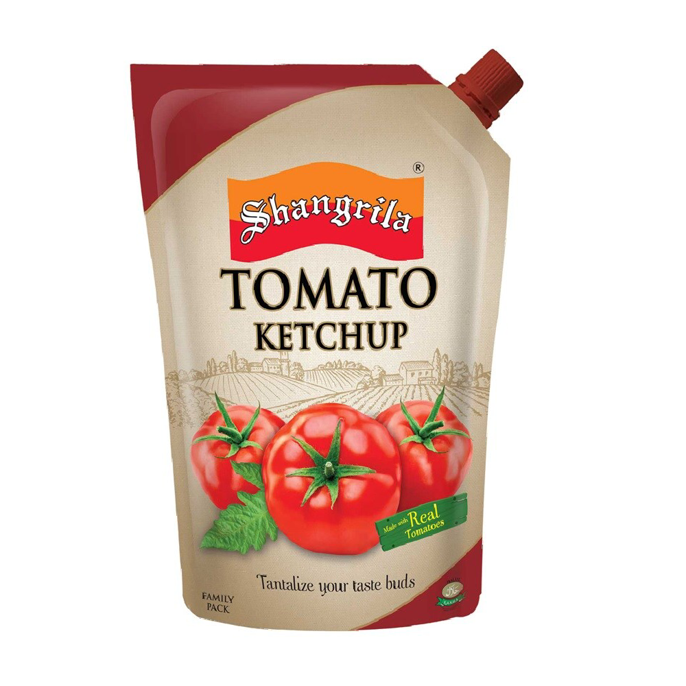 SHANGRILA TOMATO KETCHUP POUCH 800 GM