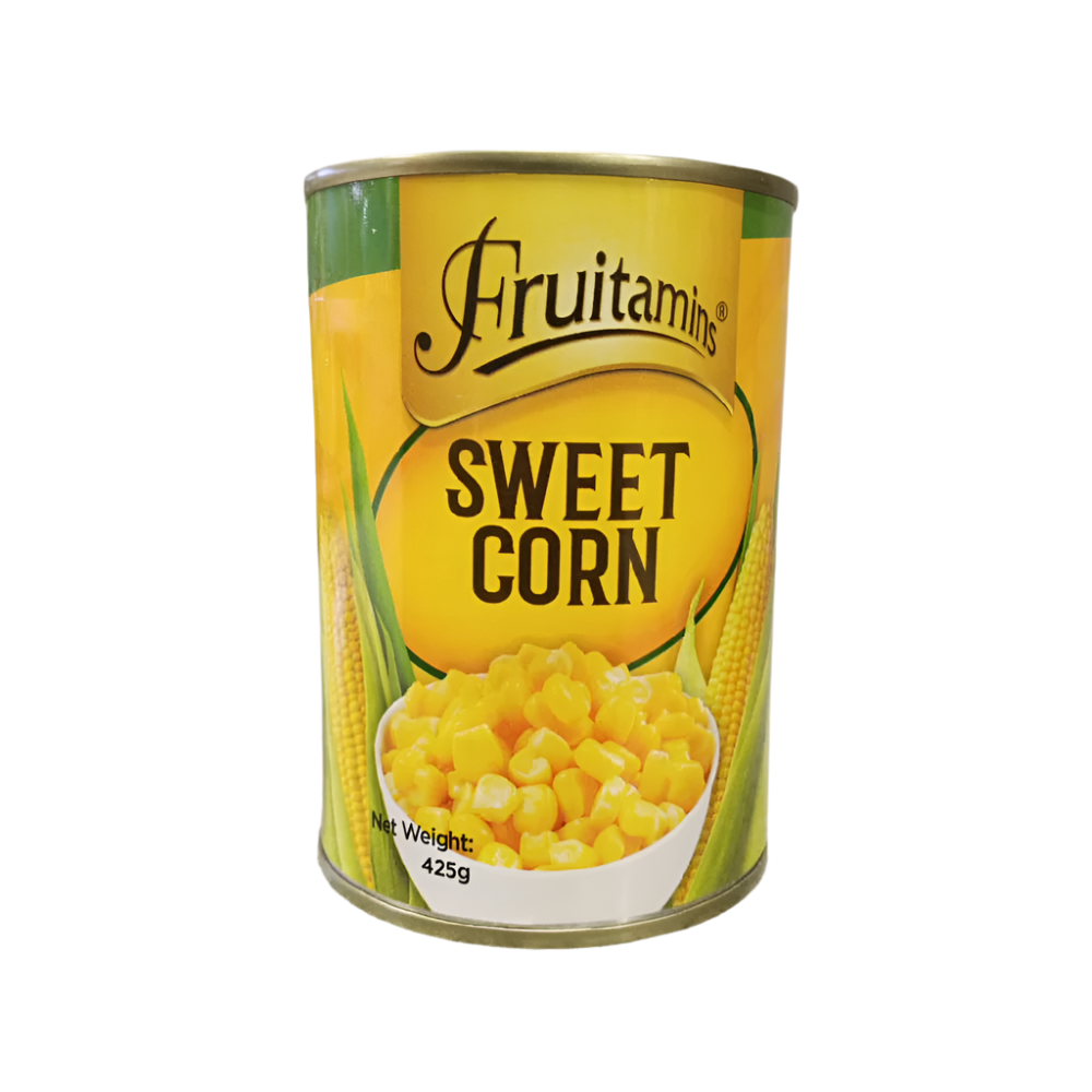 FRUITAMINS SWEET CORN TIN 380GM