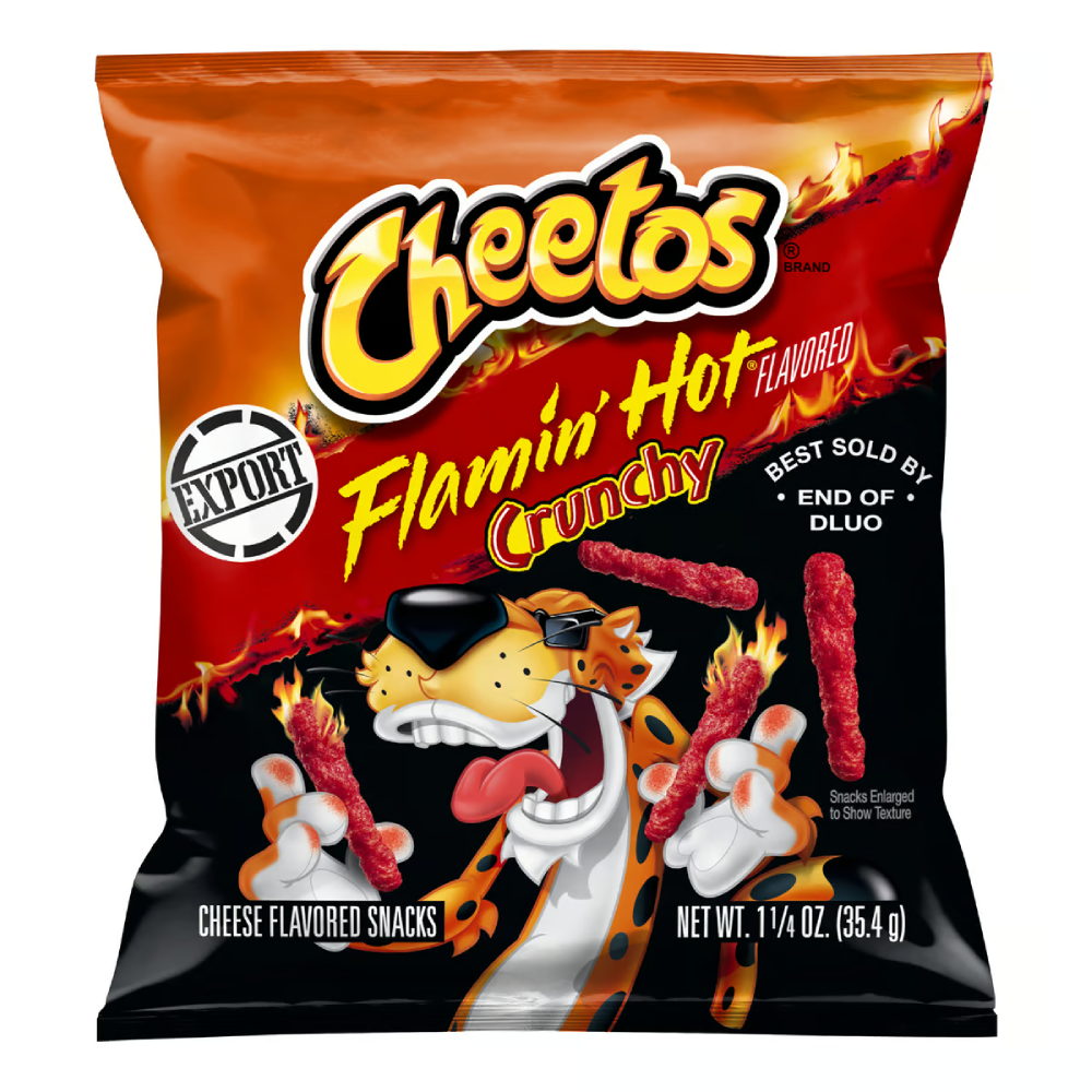 CHEETOS CHRUNCHY FLAMIN HOT 35.4 GM