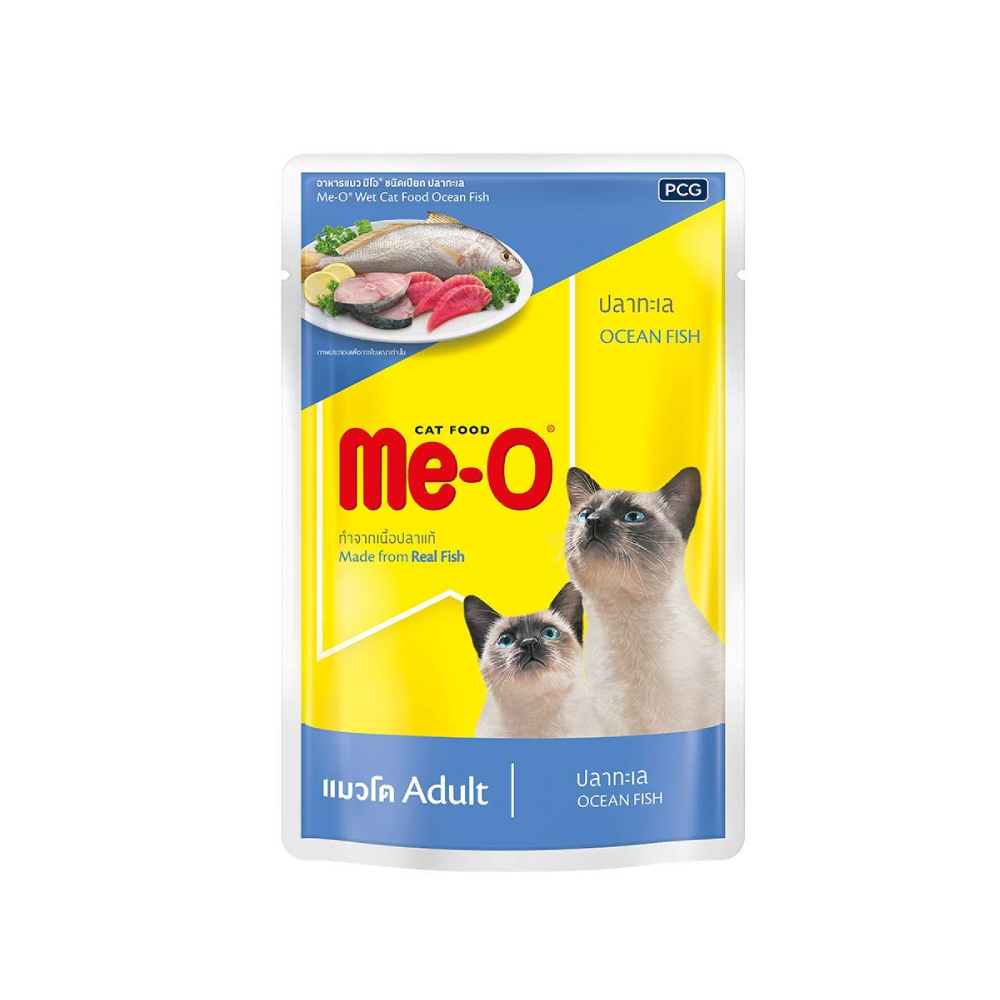 ME-O CAT FOOD ADULT OCEAN FISH JELLY 80 GM