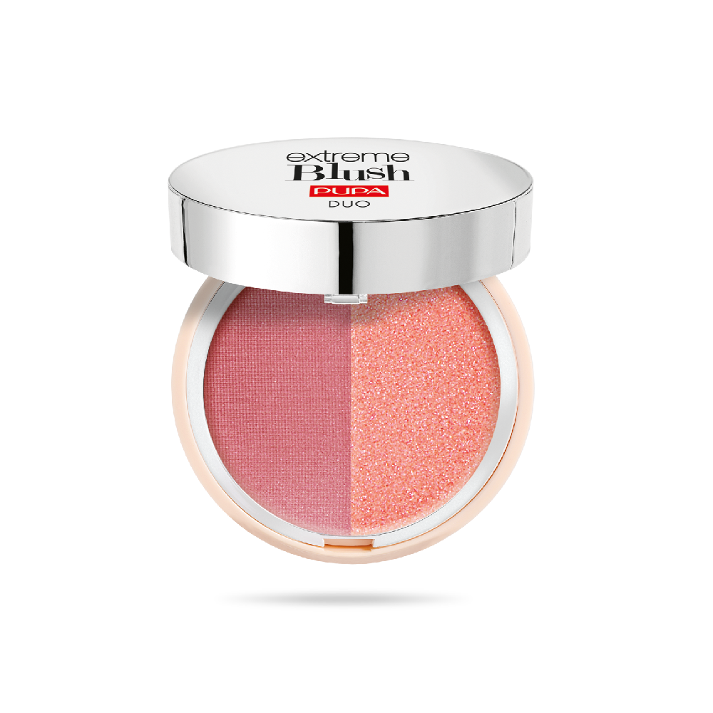 PUPA EXTREME BLUSH DUO DUAL EFFECT COMP BLUSH - RADIANT AMAR