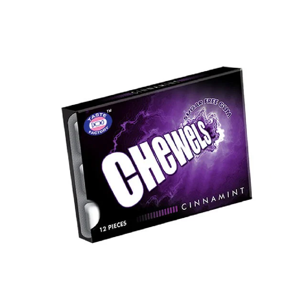 CHEWELS CINNAMINTS SUGAR FREE GUM