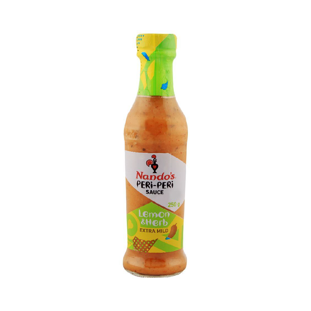 NANDOS PERI PERI SAUCE LEMON & HERB 250 GM