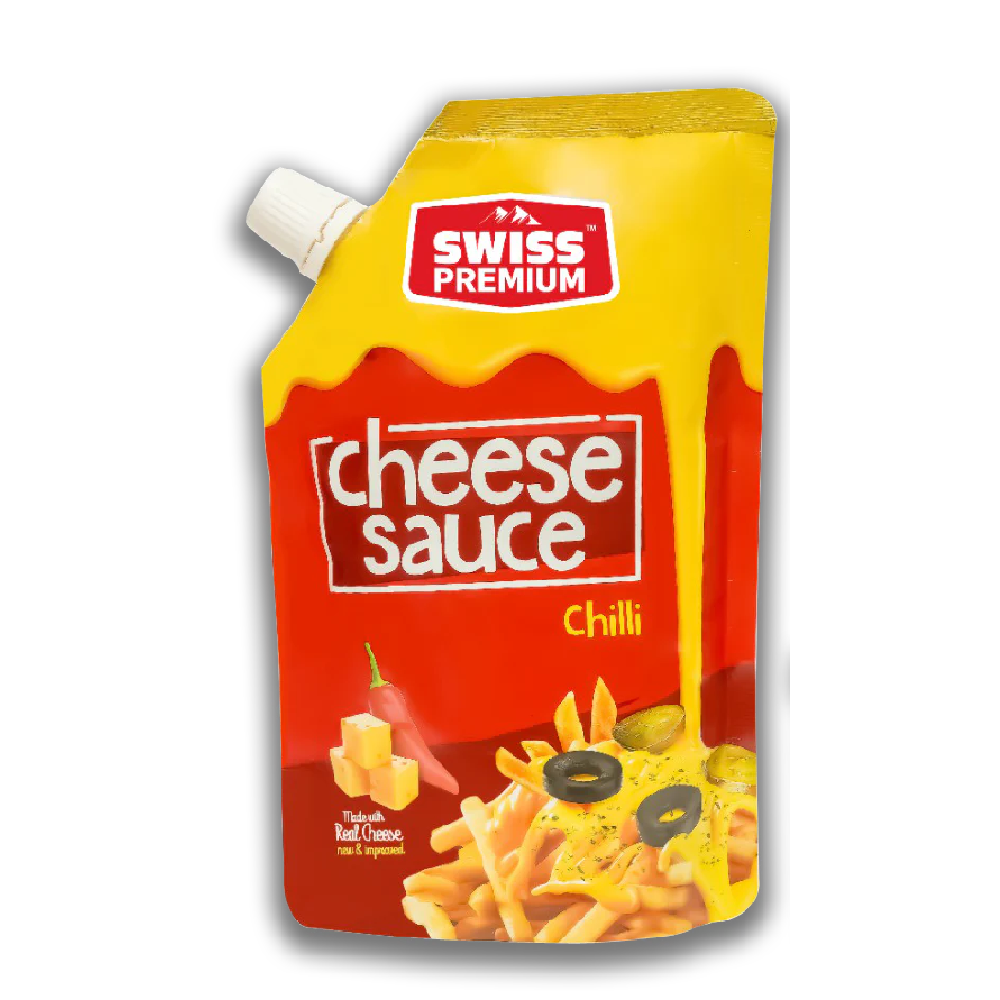 SWISS PREMIUM HOT CHILLI CHEESE SAUCE 200 GM