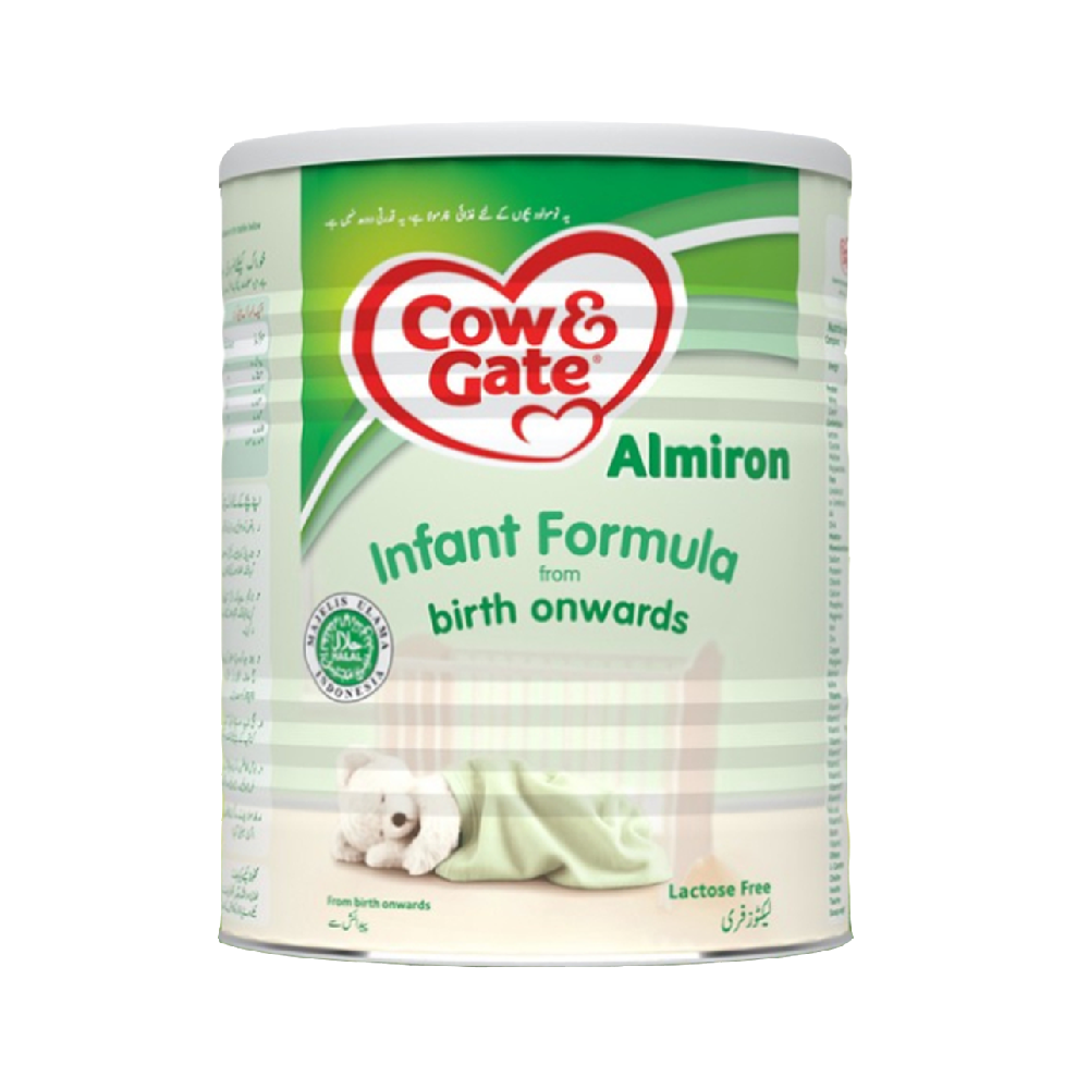 COW AND GATE MILK ALMIRON LACTOSE FREE TIN 400 GM