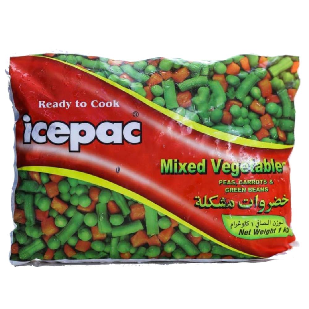 ICEPAC MIX - 3 VEGETABLES 1 KG