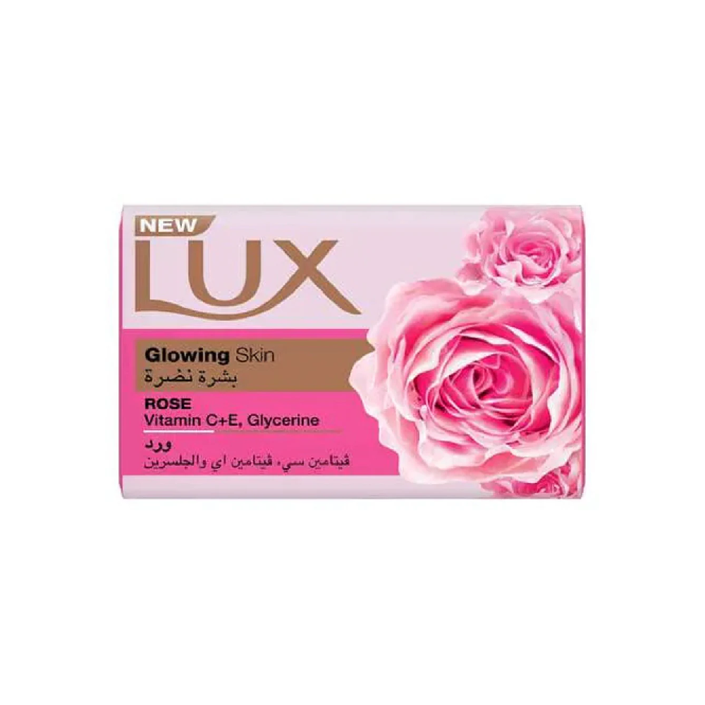 LUX SOAP ROSE GLOWING SKIN VITAMIN C+E 170 GM