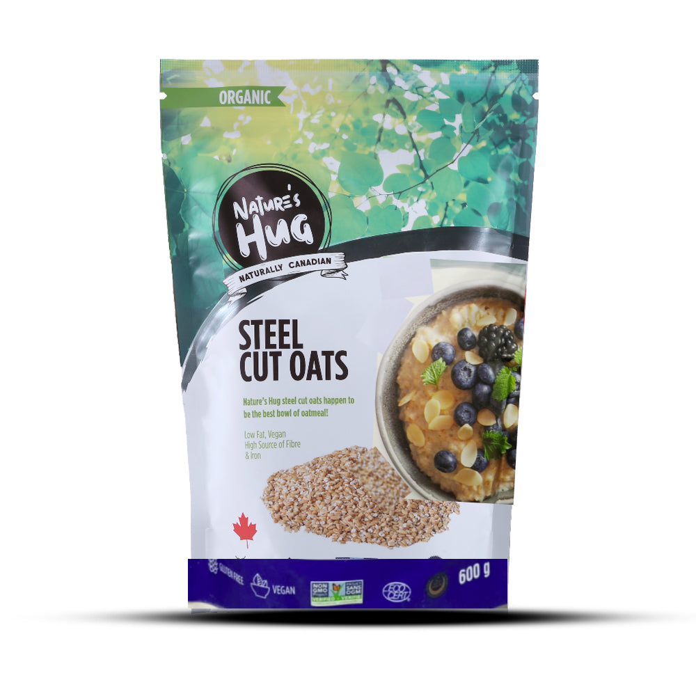 N HUG STEEL CUT OATS ORGANIC 700 GM