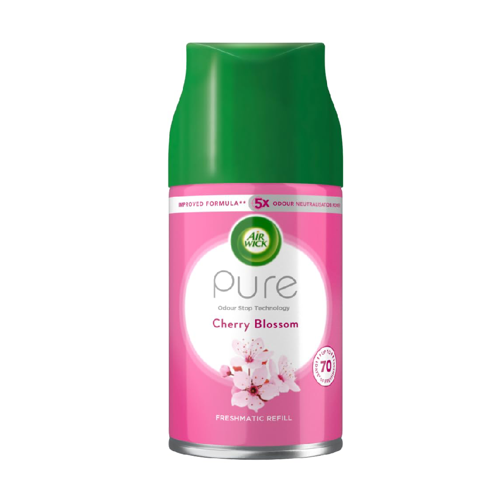 AIR WICK AIR FRESHNER REFIL PURE CHERRY BLOSSOM 250 ML