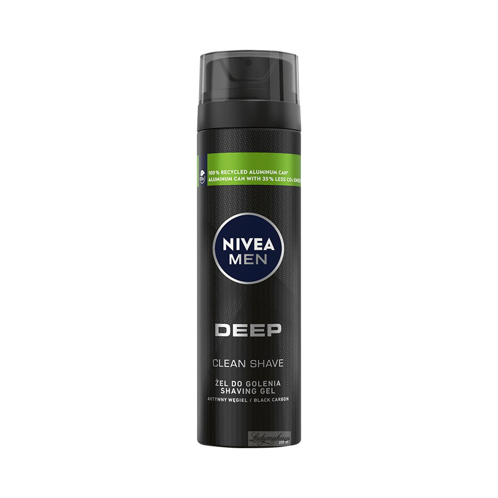 NIVEA MEN DEEP CLEAN SHAVING GEL 200ML