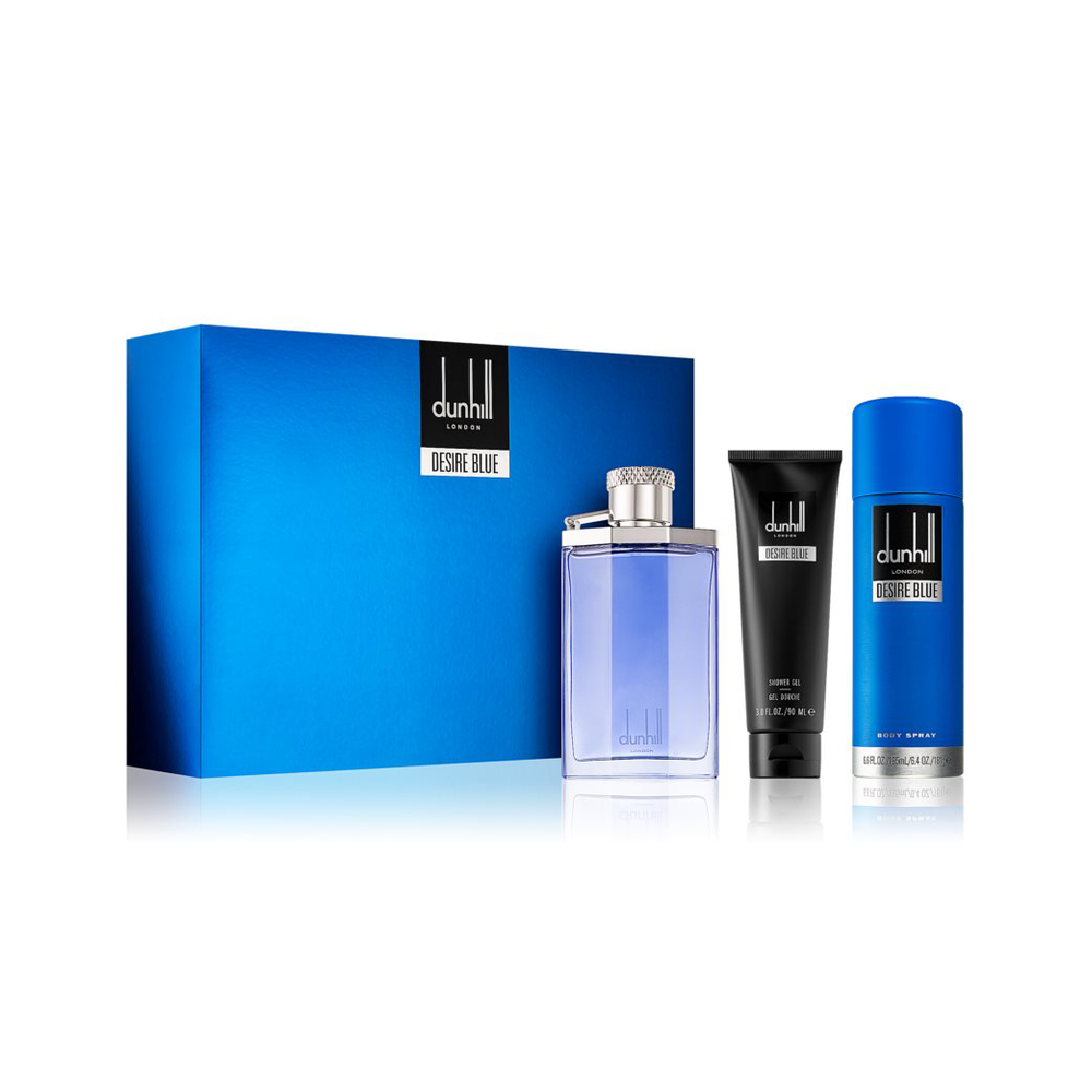 DUNHILL DESIRE BLUE FOR MEN 3PC GIFT SET