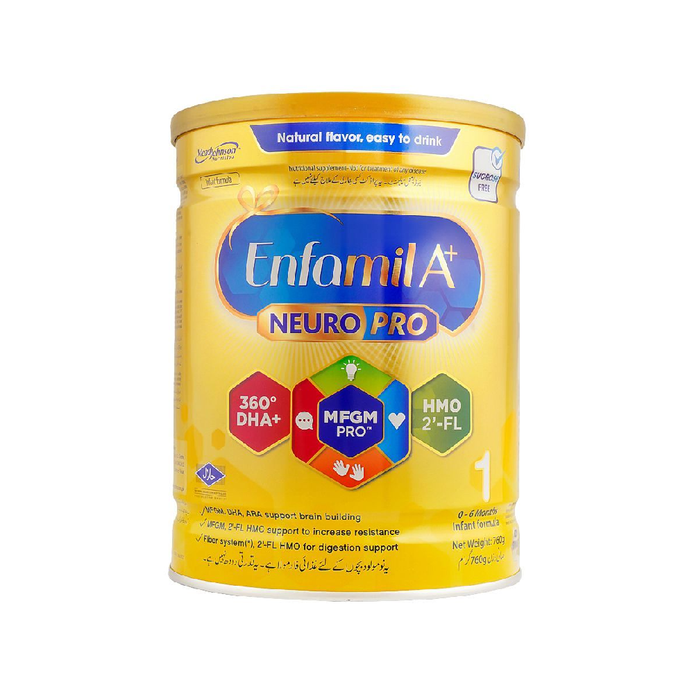 ENFAMIL MILK POWDER A+ STAGE 1 TIN 760 GM