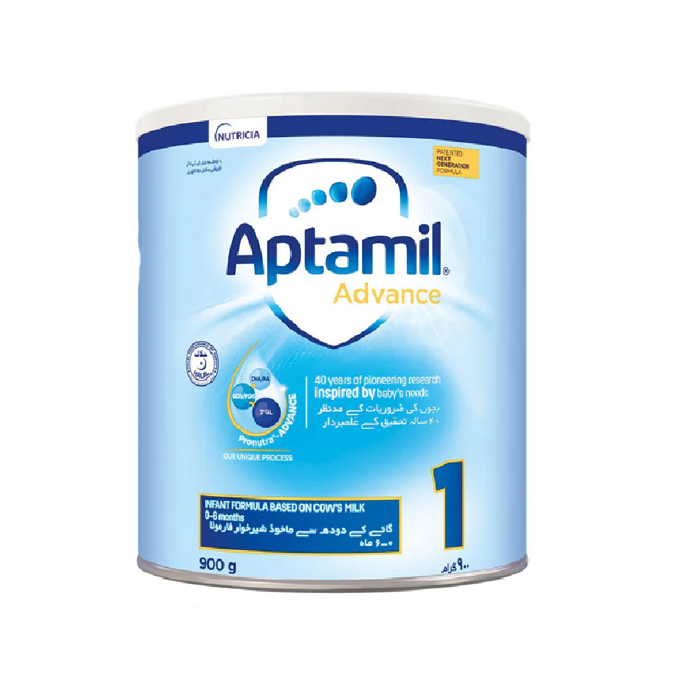 APTAMIL ADVANCE MILK POWER STAGE 1 TIN 900 GM
