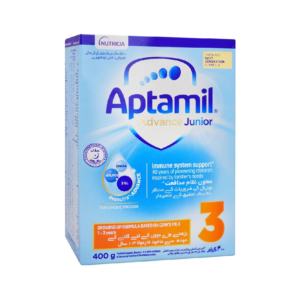 APTAMIL ADVANCE MILK 3 400 GM SOFT PACK