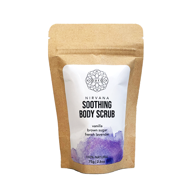 AURA NIRVANA SOOTHING BODY SCRUB 75G