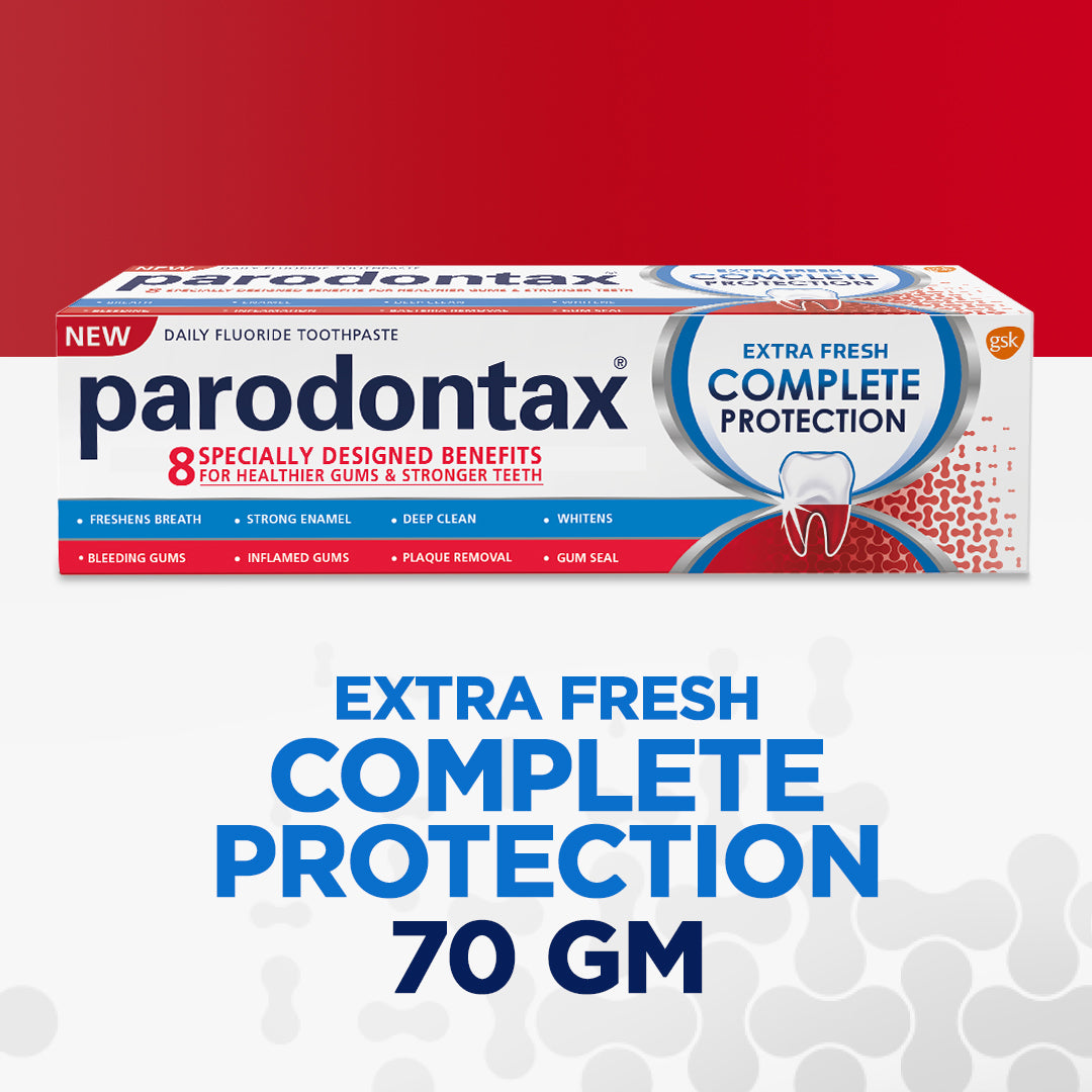 PARODONTAX TOOTH PASTE COMPLETE PROTECTION EXTRA FRESH 70 GM