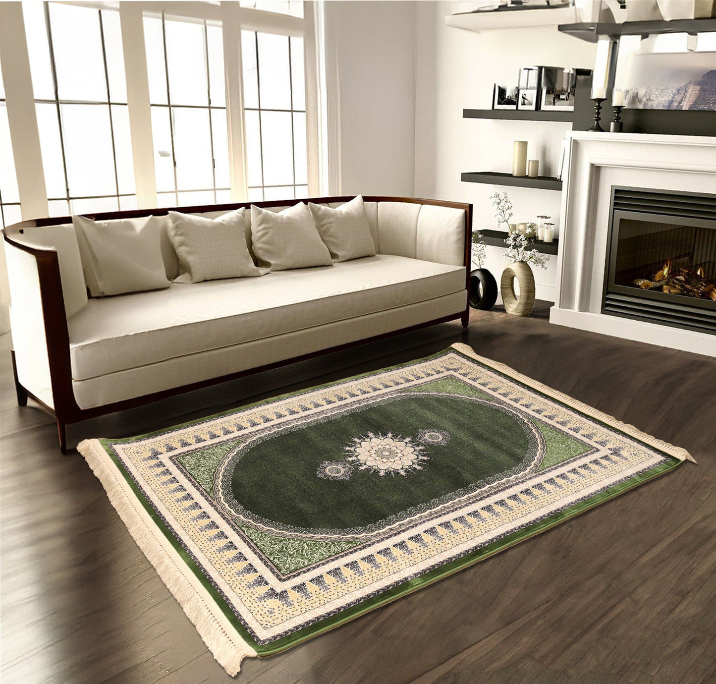 Fine Persian Khas Rug 4x6 ft