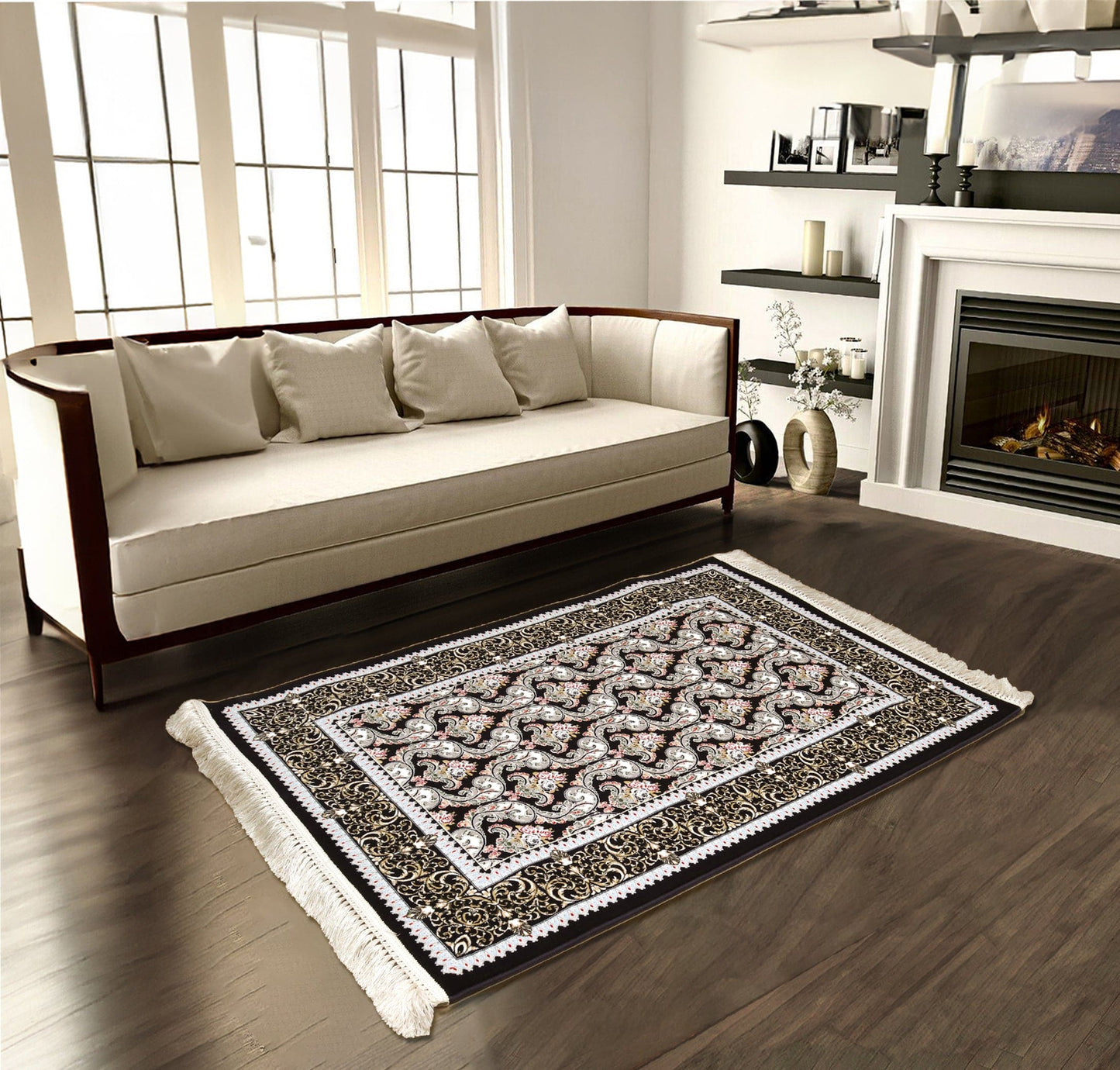 Fine Persian Khas Rug 3x5 ft