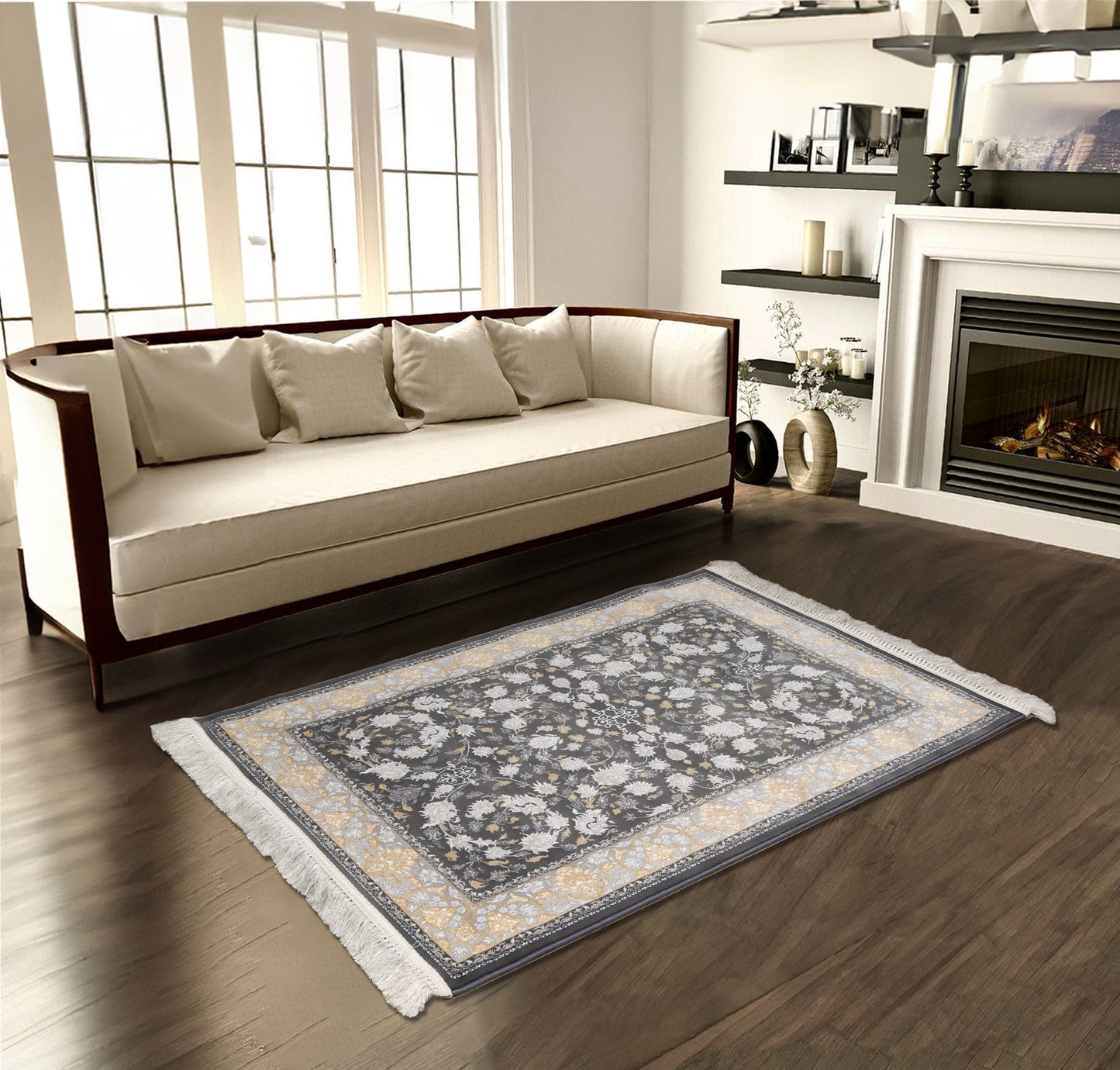 Fine Persian Khas Rug 3x5 ft