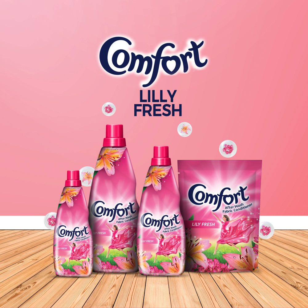 COMFORT FABRIC CONDITIONER LILY FRESH 400 ML