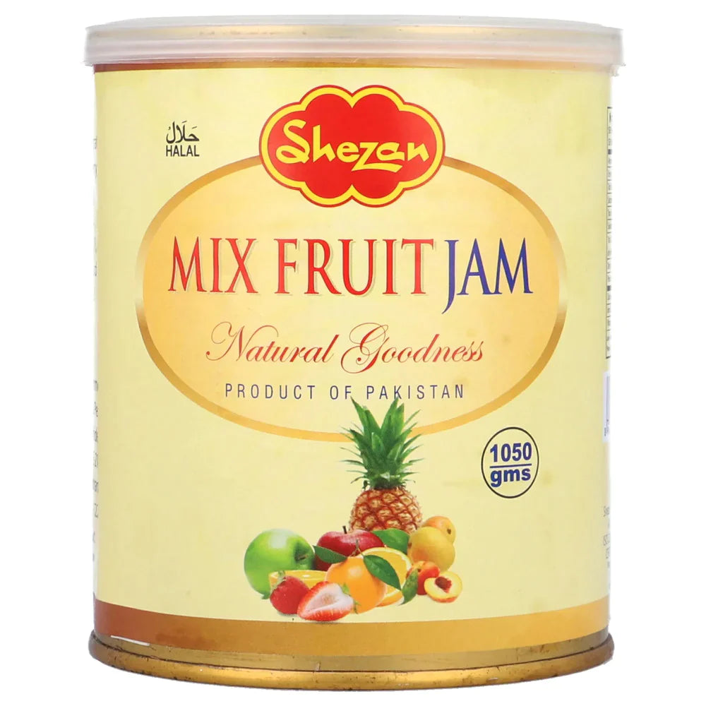 SHEZAN JAM MIXED FRUIT TIN 1050 GM AlFatah