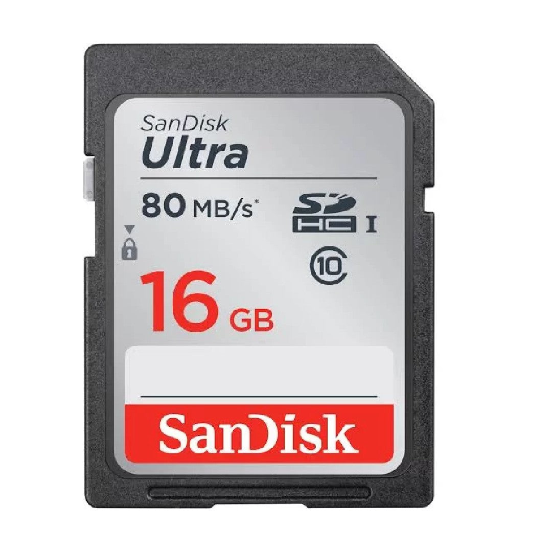 SANDISK 16GB WITH SD CARD